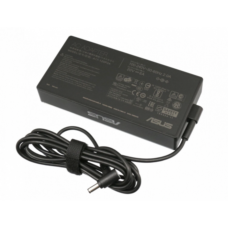 ASUS MSI genuine charger AD120-00C A17-120P2A 20V 6A 120W 4.5x3.0