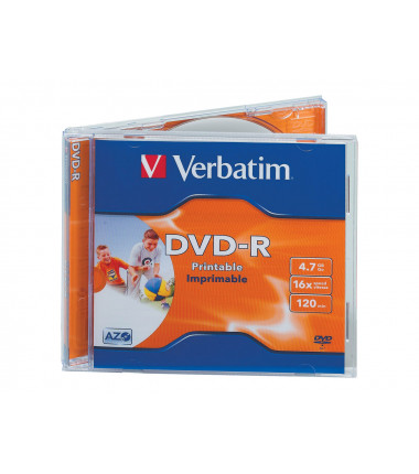 Verbatim DVD-R 4.7GB 120min 16x diskas