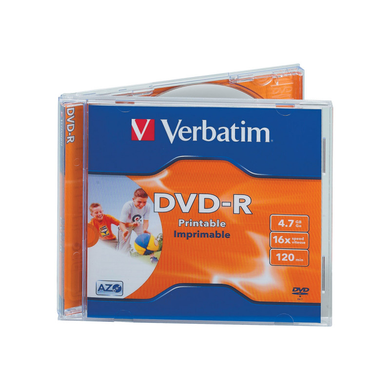 Verbatim DVD-R disc, 4.7 GB, 120 min, 16x