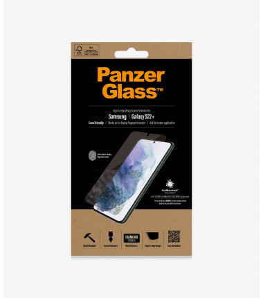 PanzerGlass Samsung Galaxy S22+ Case Friendly, Black AB