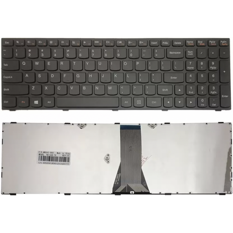 Lenovo G50-30 G50-45 G50-70 G50-80 G70-70 G70-80 Z50-70 Z50-75 Ideapad E50-70 US keyboard