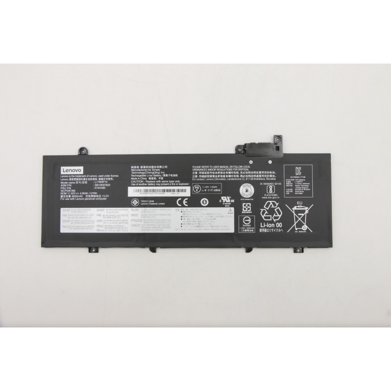 Lenovo genuine battery L17M3P71 01AV479 Thinkpad T480S 57Wh
