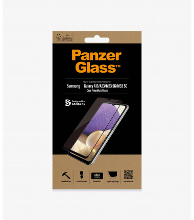 PanzerGlass Samsung Galaxy A13/M23 5G/M33 5G, Case Friendly, Black