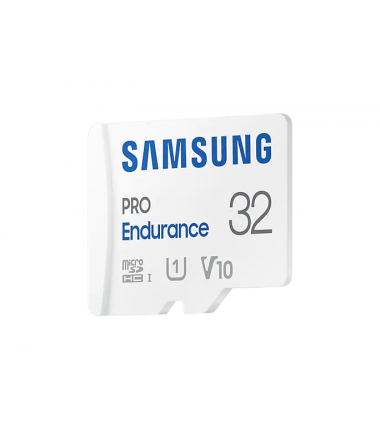 Samsung PRO Endurance MB-MJ32KA/EU 32 GB, MicroSD Memory Card, Flash memory class U1, V10, Class 10, SD adapter