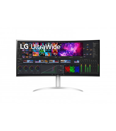 LG UltraWide Nano Monitor 40WP95C-W 39.7 ", IPS, WUHD 5K2K, 5120 x 1440, 21:9, 5 ms, 300 cd/m², White, 60 Hz, HDMI ports quantit