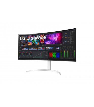 LG UltraWide Nano Monitor 40WP95C-W 39.7 ", IPS, WUHD 5K2K, 5120 x 1440, 21:9, 5 ms, 300 cd/m², White, 60 Hz, HDMI ports quantit