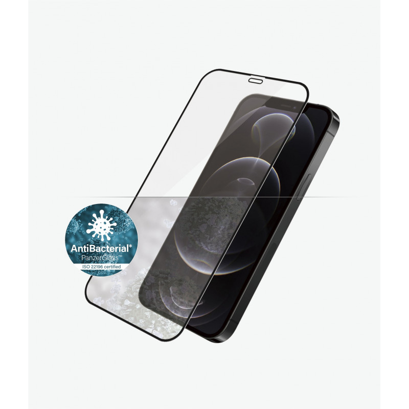 PanzerGlass Apple, For iPhone 12 Mini, Glass, Black, Case Friendly, 5.4 "