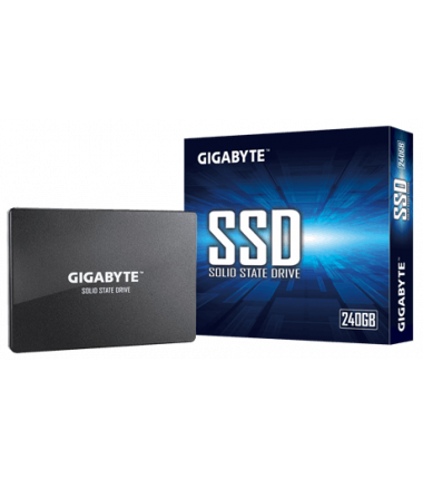 Gigabyte GP-GSTFS31240GNTD 240 GB, SSD interface SATA, Write speed 420 MB/s, Read speed 500 MB/s