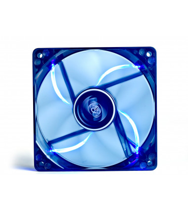 120 mm case ventilation fan,  "Wind Blade 120", transparent, hydro bearing,4 LED's deepcool