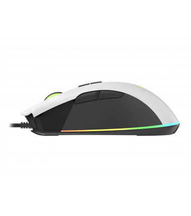 Genesis Gaming Mouse Krypton 290 Wired, 6400 DPI, USB 2.0, White