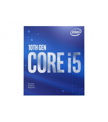 Intel i5-10400F, 2.9 GHz, LGA1200, Processor threads 12, Packing Retail, Processor cores 6, Component for PC