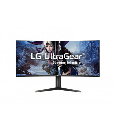 LG Curved Gaming Monitor 38GL950G-B 38 ", IPS, QHD, 21:9, Haze 25%, 3H, 1 ms, 450 cd/m², Black, 3840 x 1600