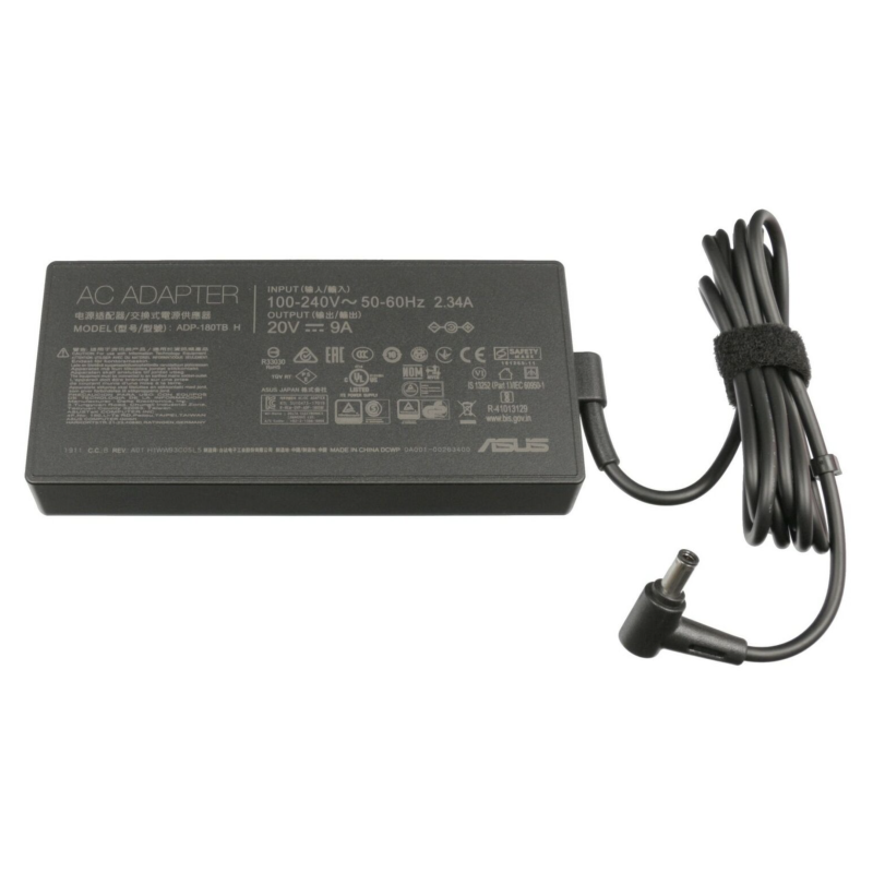 ASUS A20-180P1A A02 B ADP-180TB 20V 9A TUF GAMING F15 F17 6.0x3.7 genuine charger 180W ASUS A20-180P1A A02 B ADP-180TB 20V 9A TUF GAMING F15 F17 6.0x3.7 genuine charger 180W