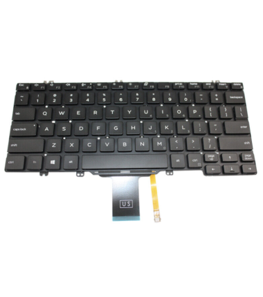 Dell 2TR2K 02TR2K Latitude 5300 5310 7300 genuine keyboard backlit US