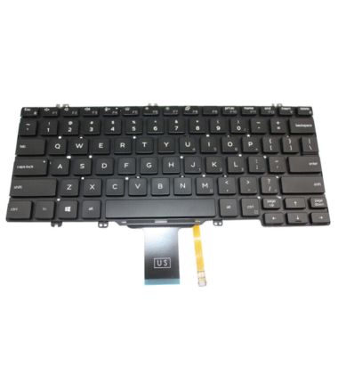 Dell 2TR2K 02TR2K originali klaviatūra su pašvietimu US