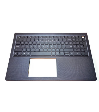 Dell vostro 3510 3511 3515 originali klaviatūra su pašvietimu US su palmrest