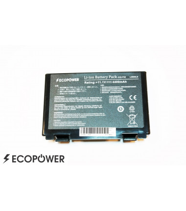 ASUS battery A32-F82 A32-F52 6-cell 4400mAh EcoPower GC
