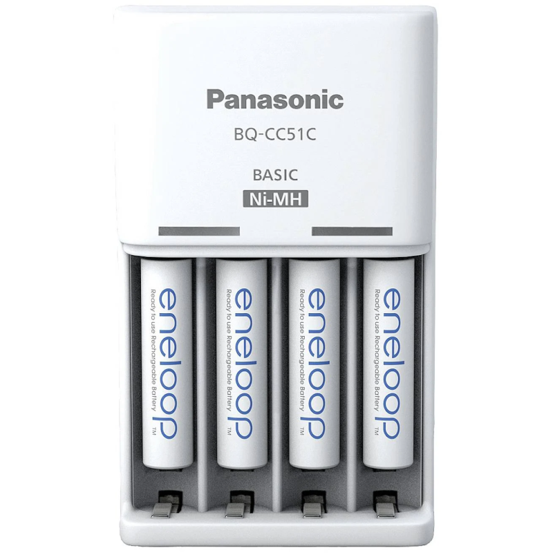 Panasonic charger  ENELOOP K-KJ51MCD04E, 10h, +(4xAAA)