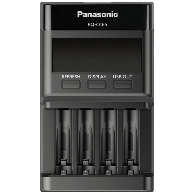 Panasonic charger  ENELOOP Pro BQ-CC65E, 2h