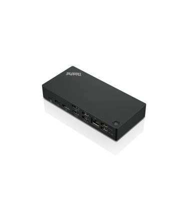 Lenovo 40AY0090EU Universal USB-C Dock Max displays: 3 1x Ethernet LAN RJ-45, 2xDP 1.4, 1xHDMI 2.0