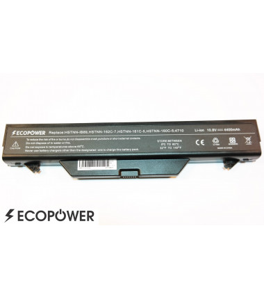 Hp HSTNN-1B1D HSTNN-OB89 probook 4510s, 4515s, 4710s EcoPower 6 celių 4400mah baterija