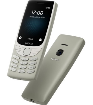 Nokia 8210 TA-1489  Sand, 2.8 ", TFT LCD, 240 x 320, Unisoc, T107, Internal RAM 0.048 GB, 0.128 GB, microSDHC, Dual SIM, Main ca