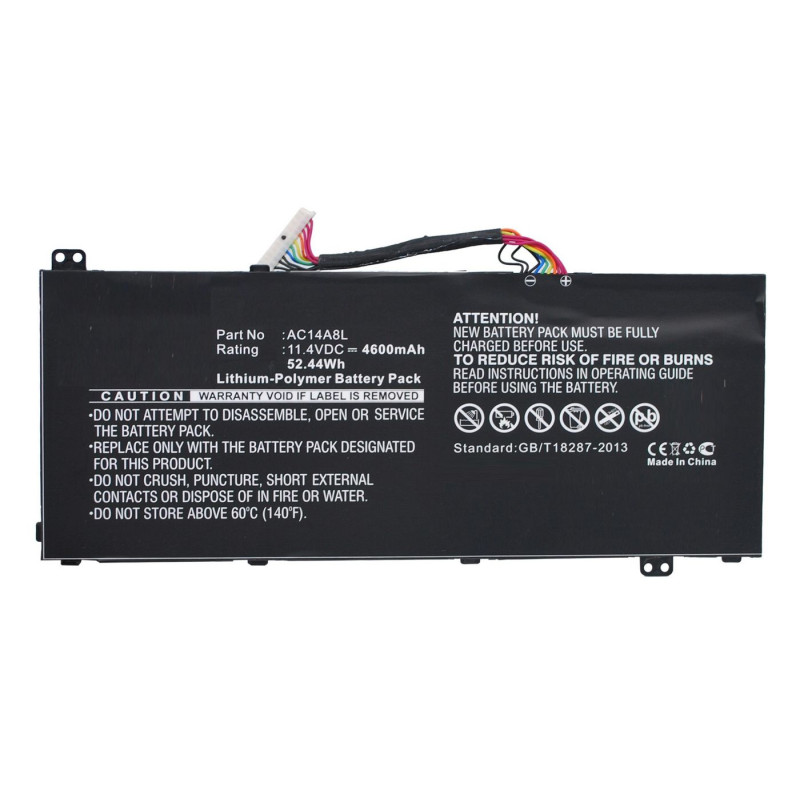 Acer AC15B7L AC14A8L 3ICP7/61/80 battery 52Wh 4600mAh CP