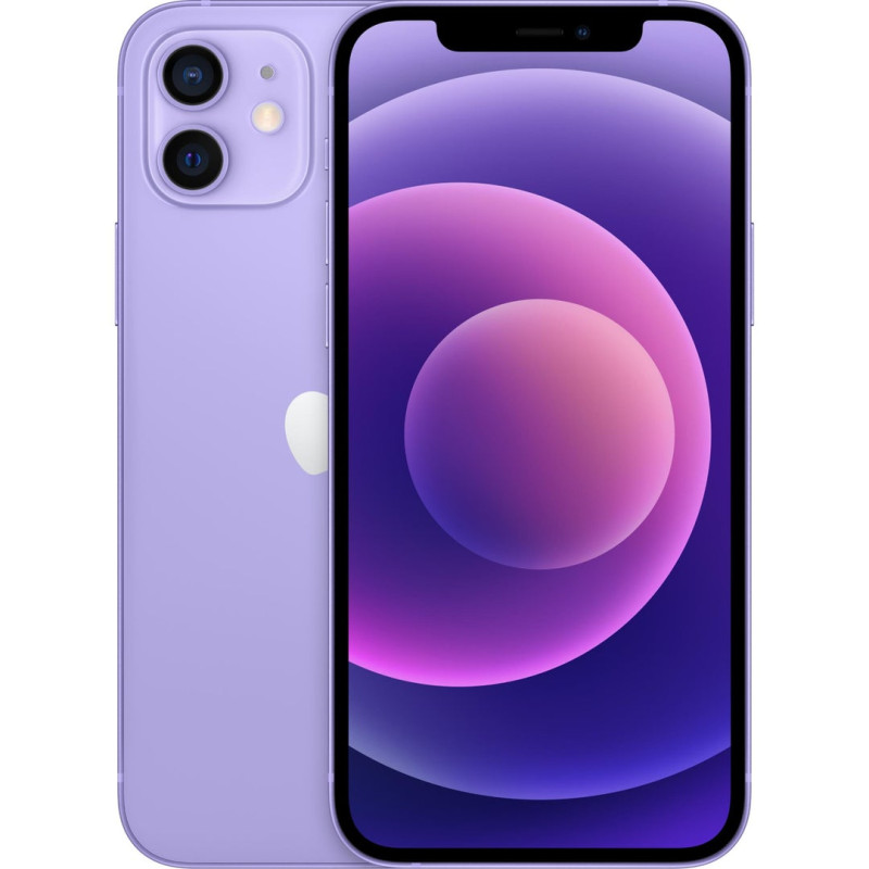 Apple iPhone 12 Purple, 6.1 ", Super Retina XDR OLED, 1170 x 2532 pixels, Apple, A14 Bionic, Internal RAM 4 GB, 128 GB, Dual SIM