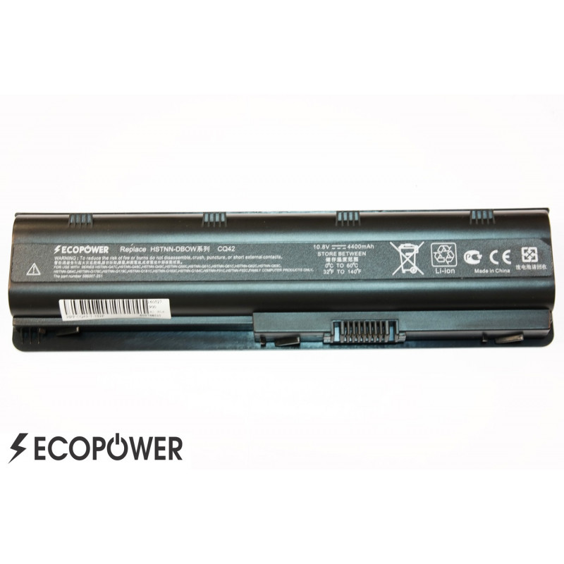 Hp MU06 hstnn-db0w hstnn-ibow EcoPower 6 celių 4400mah baterija