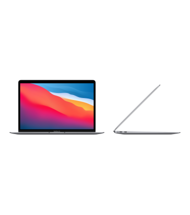 Apple MacBook Air Space Grey, 13.3 ", IPS, 2560 x 1600, Apple M1, 8 GB, SSD 256 GB, Apple M1 7-core GPU, Without ODD, macOS, 802
