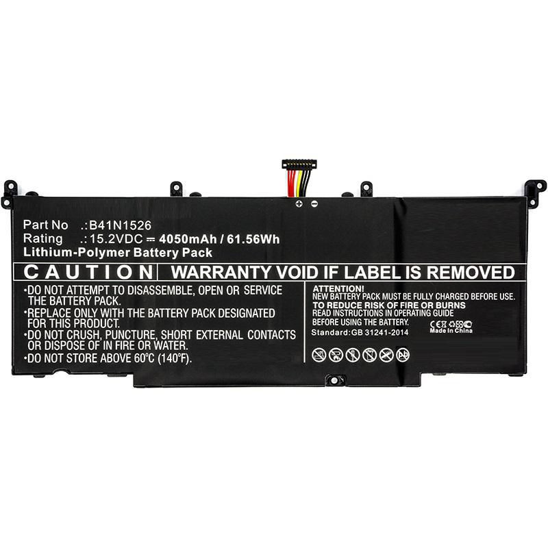 ASUS battery B41N1526 FX502VD FX502VE GL502VM GL502VT FX502V GL502V 52Wh CP ASUS battery B41N1526 FX502VD FX502VE GL502VM GL502VT FX502V GL502V 52Wh CP