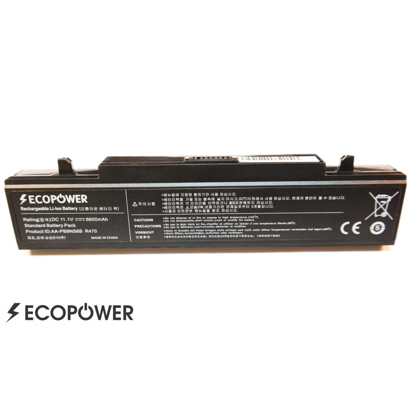 Samsung AA-PB9NC6W AA-PB9NC6B EcoPower 9-cell 6600mAh battery Samsung AA-PB9NC6W AA-PB9NC6B EcoPower 9-cell 6600mAh battery