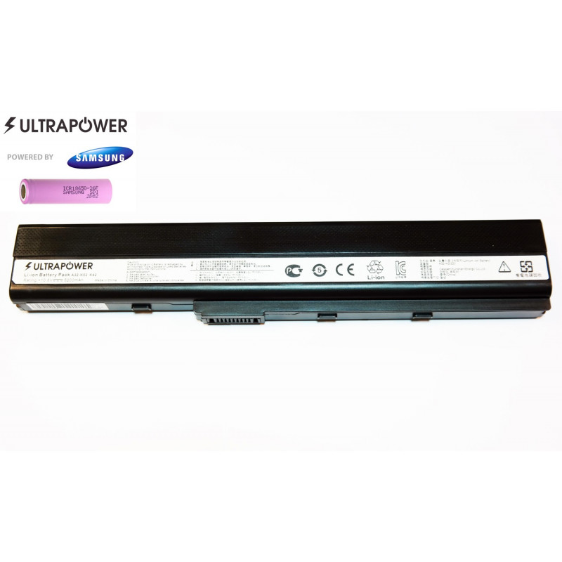 Asus A32-K52 UltraPower 6 celių 5200mah baterija