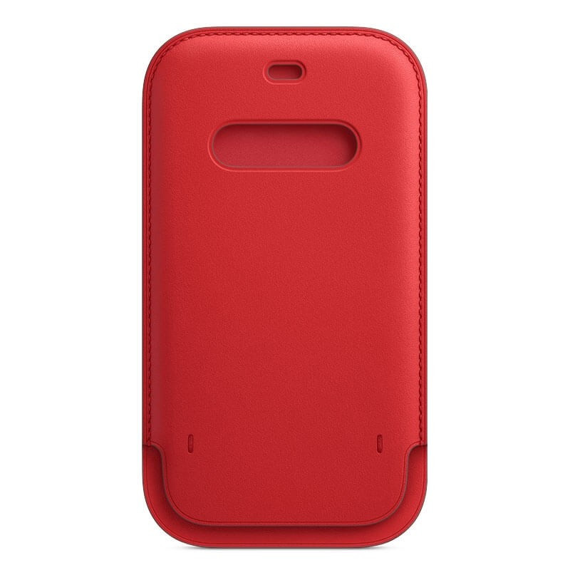 iPhone 12 | 12 Pro Leather Sleeve with MagSafe - (PRODUCT)RED