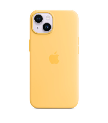 iPhone 14 Silicone Case with MagSafe - Sunglow