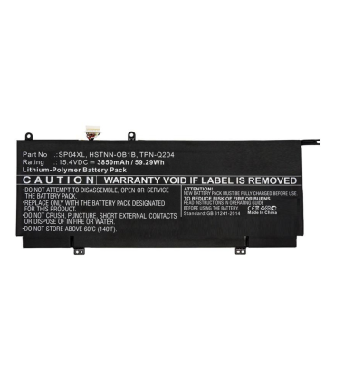 HP battery SP04XL HSTNN-OB1B Spectre x360 convertible CP