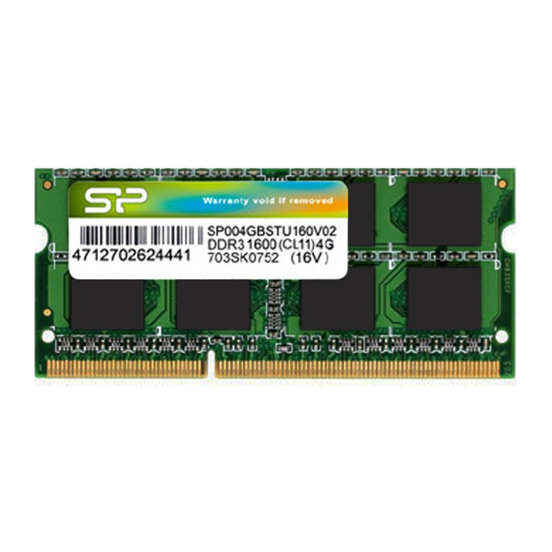 SILICONPOW SP008GBSTU160N02 Silicon Power DDR3 8GB 1600MHz CL11 SO-DIMM 1.5V