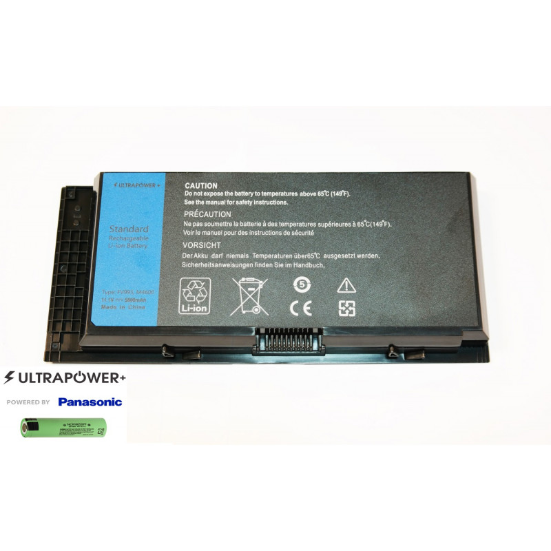 Dell Precision M4600 M4700 M6700 M6800 FV993 UltraPower+ 6-cell 5800mAh battery