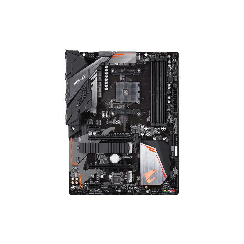 Gigabyte B450 AORUS ELITE V2 1.0 Processor family AMD, Processor socket AM4, DDR4 DIMM, Memory slots 4, Number of SATA connector