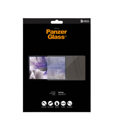 PanzerGlass Screen protector, Samsung, Galaxy Tab S7 FE/S7 FE 5G, Tempered glass, Transparent