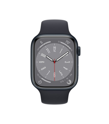 Apple Watch Series 8 MNK43UL/A	 45mm, Smart watches, GPS (satellite), Retina LTPO OLED, Touchscreen, Heart rate monitor, Waterpr