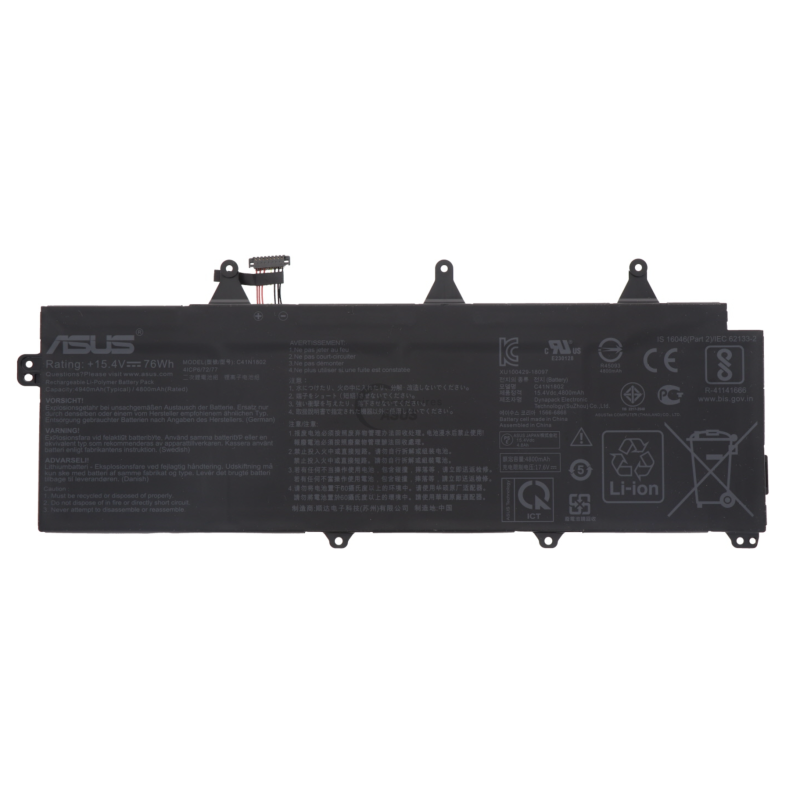 ASUS genuine battery C41N1802 ROG Zephyrus GX701 GX735 76Wh ASUS genuine battery C41N1802 ROG Zephyrus GX701 GX735 76Wh