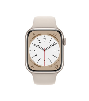 Apple Watch Series 8 MNK73UL/A	 45mm, Smart watches, GPS (satellite), Retina LTPO OLED, Touchscreen, Heart rate monitor, Waterpr