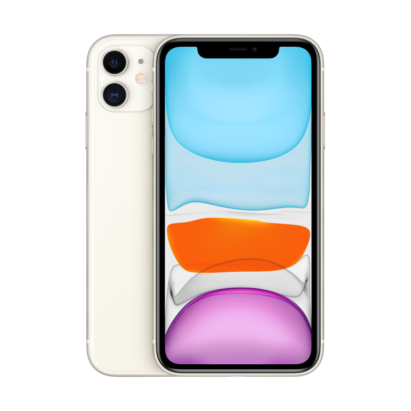 Apple iPhone 11 White, 6.1 ", IPS LCD, 828 x 1792 pixels, Hexa-core, Internal RAM 4 GB, 64 GB, Single SIM, Nano-SIM and eSIM, 3G