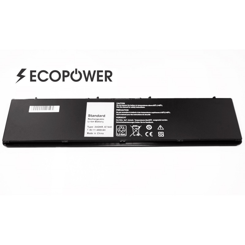 Dell 34GKR VFV59 latitude E7440 E7450 EcoPower 3 celių 4500mAh baterija