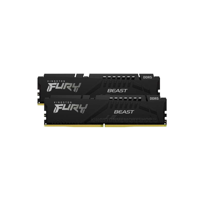 Kingston Fury Beast RGB 32GB DDR5, 5600 MHz, CL36, Non ECC DIMM (16GB x2)