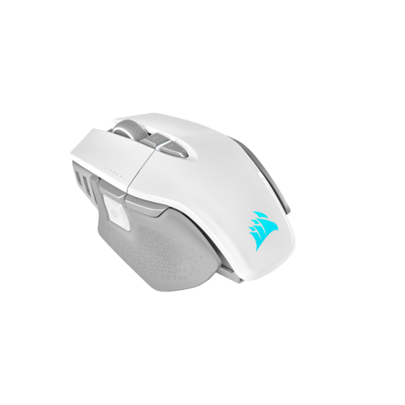 Corsair M65 RGB ULTRA Gaming Mouse, Wireless, White