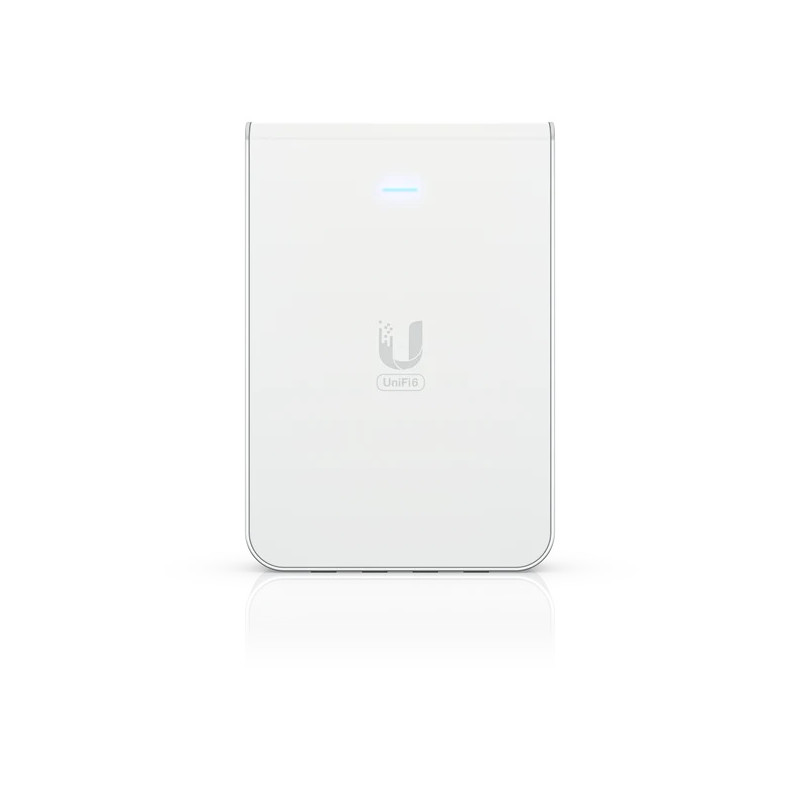 Ubiquiti WiFi 6 access point with a built-in PoE switch 	U6-IW 802.11ax, 2.4 GHz/5 GHz, 10/100/1000 Mbit/s, Ethernet LAN (RJ-45)