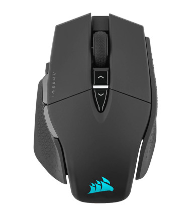 Corsair Tunable FPS Gaming Mouse M65 RGB ULTRA WIRELESS 26000 DPI, Black, Wireless/Wired