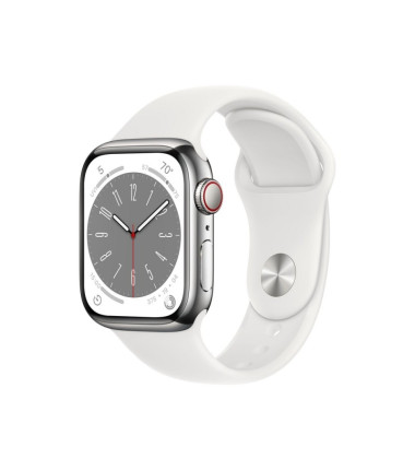 Apple Watch Series 8 MNJ53UL/A	 41mm, Smart watches, GPS (satellite), Retina LTPO OLED, Touchscreen, Heart rate monitor, Waterpr
